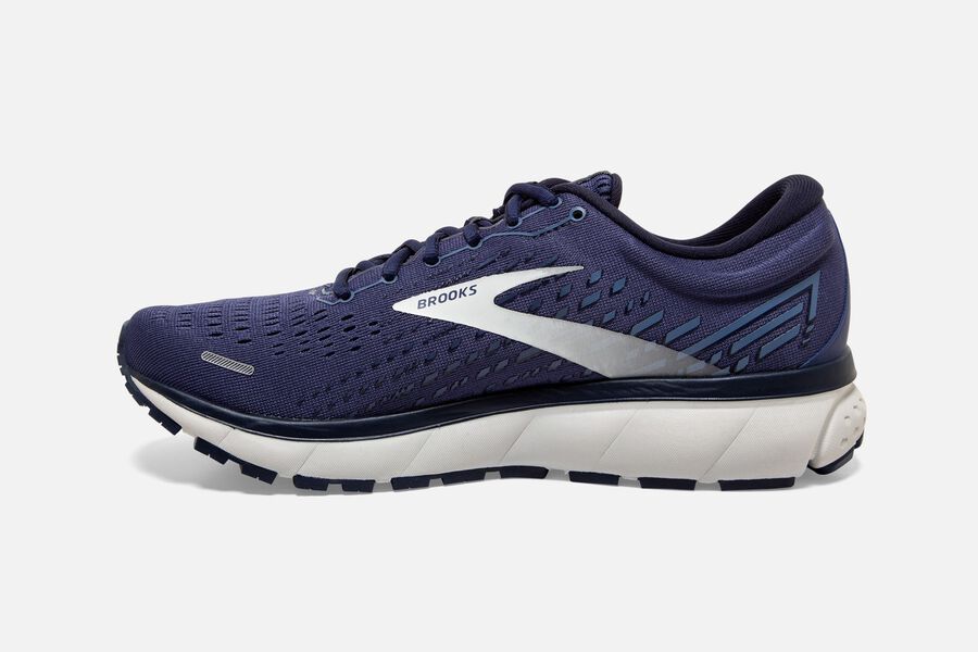 Brooks Ghost 13 Road Löparskor Herr - Marinblå/Silver - 1804-ZSMAQ